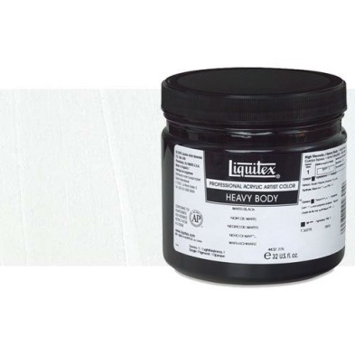 Materiais Belas Artes - Acrilico Liquitex Branco Titanio Heavy Body, 946 ml. | totenart.com