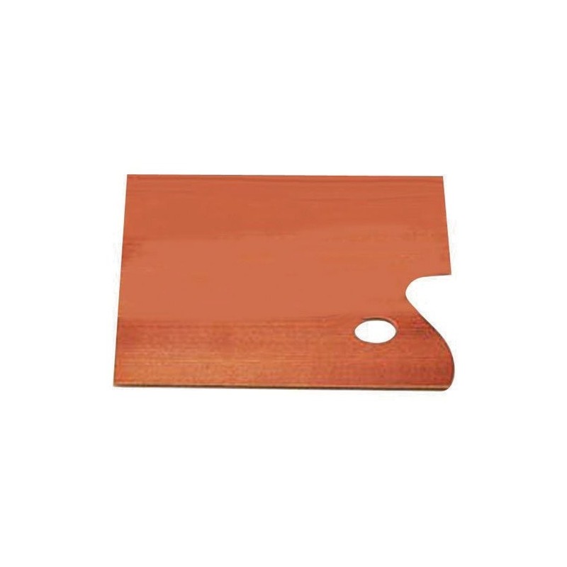 Materiais Belas Artes - Paleta madeira retangular, 40x50 cm. | totenart.com