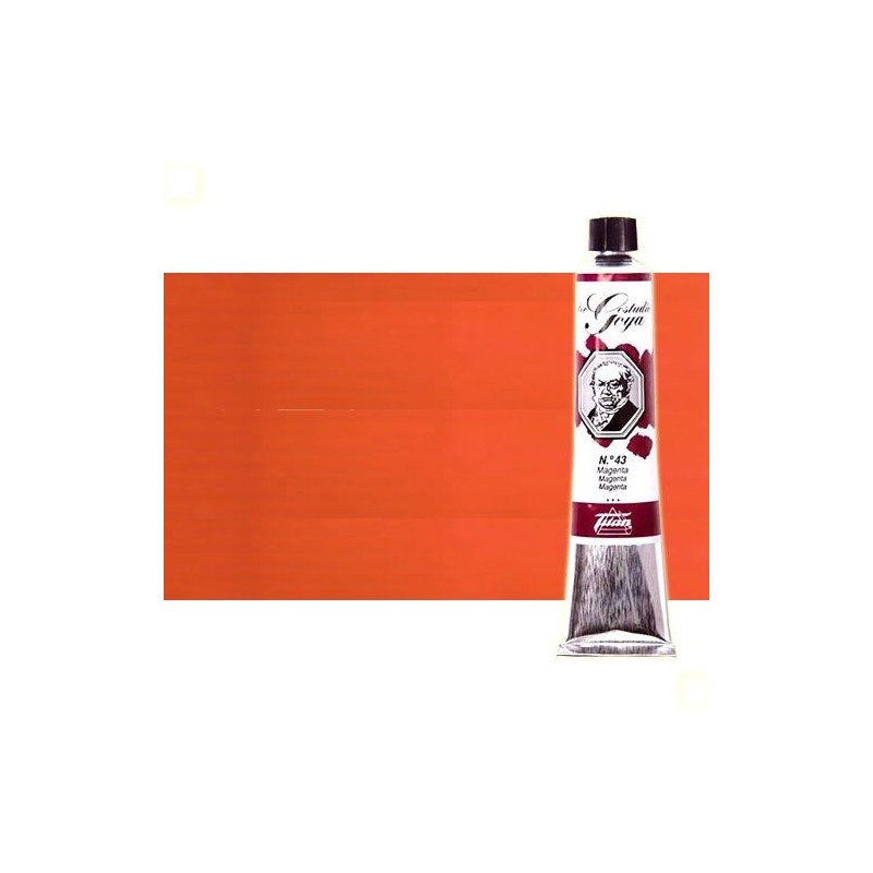 Materiais Belas Artes - Oleo Titan Goya, Vermelho Goya Escarlata, 60 ml. | totenart.com