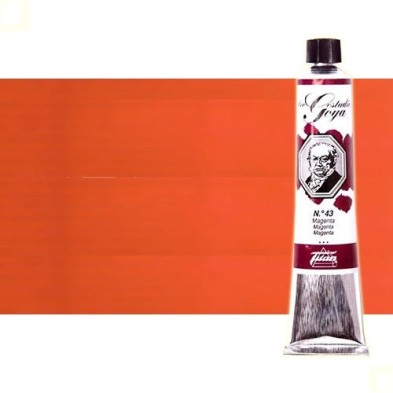 Materiais Belas Artes - Oleo Titan Goya, Vermelho Goya Escarlata, 60 ml. | totenart.com