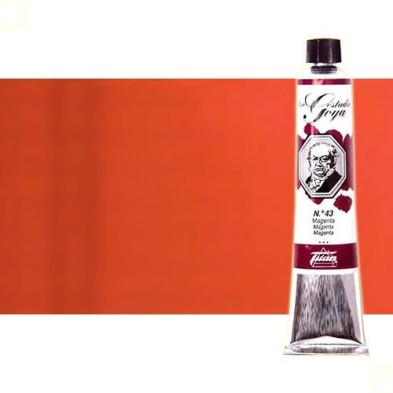 Materiais Belas Artes - Oleo Titan Goya, Vermelho Goya Escuro, 60 ml. | totenart.com