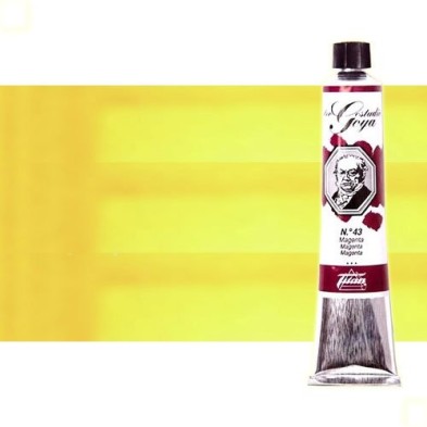 Materiais Belas Artes - Oleo Titan Goya, Amarelo Goya Limao, 60 ml. | totenart.com