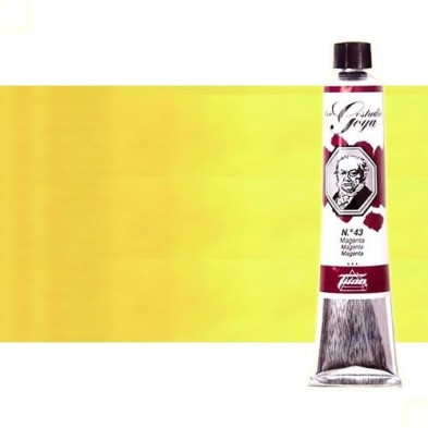 Materiais Belas Artes - Oleo Titan Goya, Amarelo Goya Medio, 60 ml. | totenart.com
