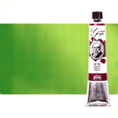 Materiais Belas Artes - Oleo Titan Goya, Verde Cinabrio, 60 ml. | totenart.com