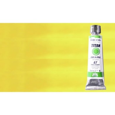 Materiais Belas Artes - Oleo Titan Extra Fino, Amarelo Cadmio Limao, 20 ml. | totenart.com
