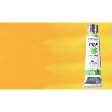 Materiais Belas Artes - Oleo Titan Extra Fino, Amarelo Cadmio Medio, 20 ml. | totenart.com
