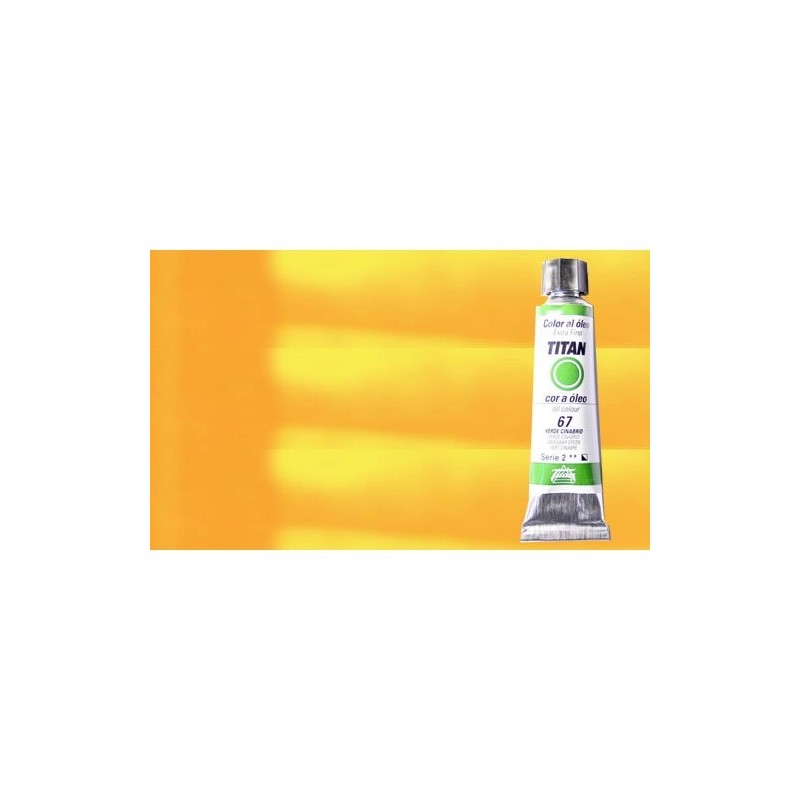 Materiais Belas Artes - Oleo Titan Extra Fino, Amarelo Real, 20 ml. | totenart.com
