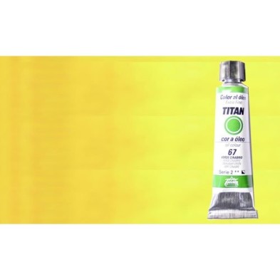 Materiais Belas Artes - Oleo Titan Extra Fino, Amarelo Titan Medio, 20 ml. | totenart.com