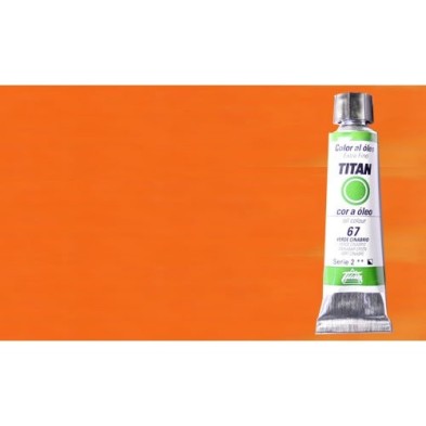 Materiais Belas Artes - Oleo Titan Extra Fino, Amarelo Titan Laranja, 20 ml. | totenart.com