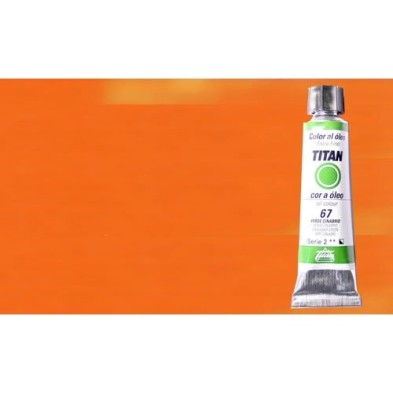 Materiais Belas Artes - Oleo Titan Extra Fino, Amarelo Titan Laranja Claro, 20 ml. | totenart.com
