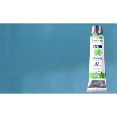 Materiais Belas Artes - Oleo Titan Extra Fino, Azul Celeste, 20 ml. | totenart.com