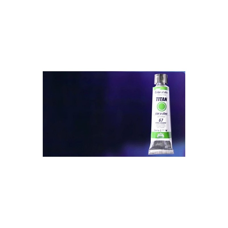 Materiais Belas Artes - Oleo Titan Extra Fino, Azul Titan, 20 ml. | totenart.com