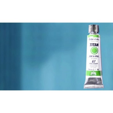 Materiais Belas Artes - Oleo Titan Extra Fino, Azul Turquesa, 20 ml. | totenart.com