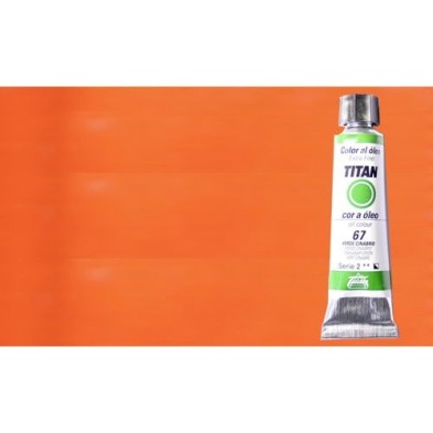 Materiais Belas Artes - Oleo Titan Extra Fino, Vermelhao, 20 ml. | totenart.com