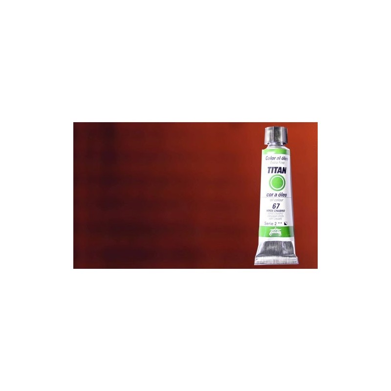 Materiais Belas Artes - Oleo Titan Extra Thin, Carmim Garança Solido Claro, 20 ml. | totenart.com