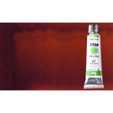 Materiais Belas Artes - Oleo Titan Extra Fino, Carmim Garança Solido Escuro, 20 ml. | totenart.com