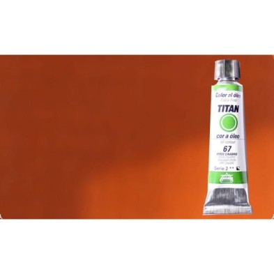 Materiais Belas Artes - Oleo Titan Extra Fino, Terra Rosa Transparente, 20 ml. | totenart.com