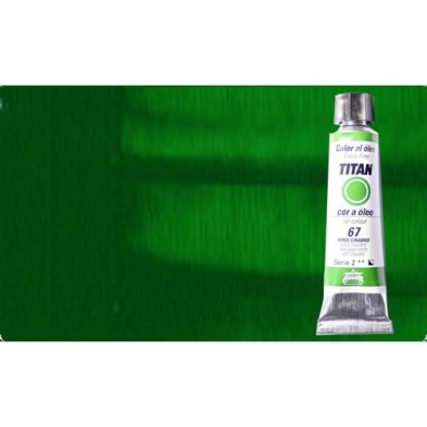 Materiais Belas Artes - Oleo Titan Extra Fino, Verde Cinabrio Escuro, 20 ml. | totenart.com