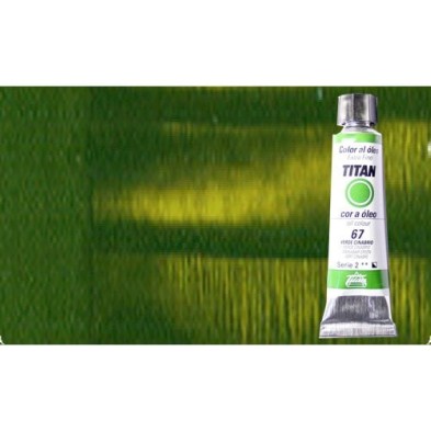 Materiais Belas Artes - Oleo Titan Extra Fino, Verde Cinario Queimado, 20 ml. | totenart.com