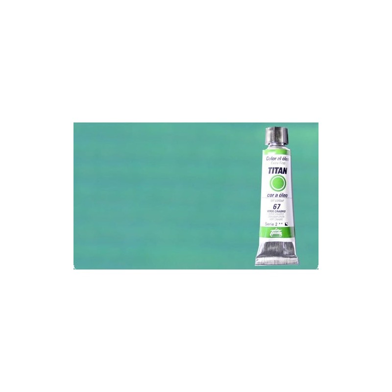 Materiais Belas Artes - Oleo Titan Extra Fino, Verde Cobalto Escuro, 20 ml. | totenart.com