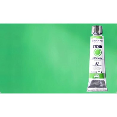 Materiais Belas Artes - Oleo Titan Extra Fino, Verde Composto, 20 ml. | totenart.com
