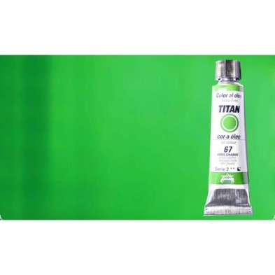 Materiais Belas Artes - Oleo Titan Extra Fino, Verde Titan Claro, 20 ml. | totenart.com