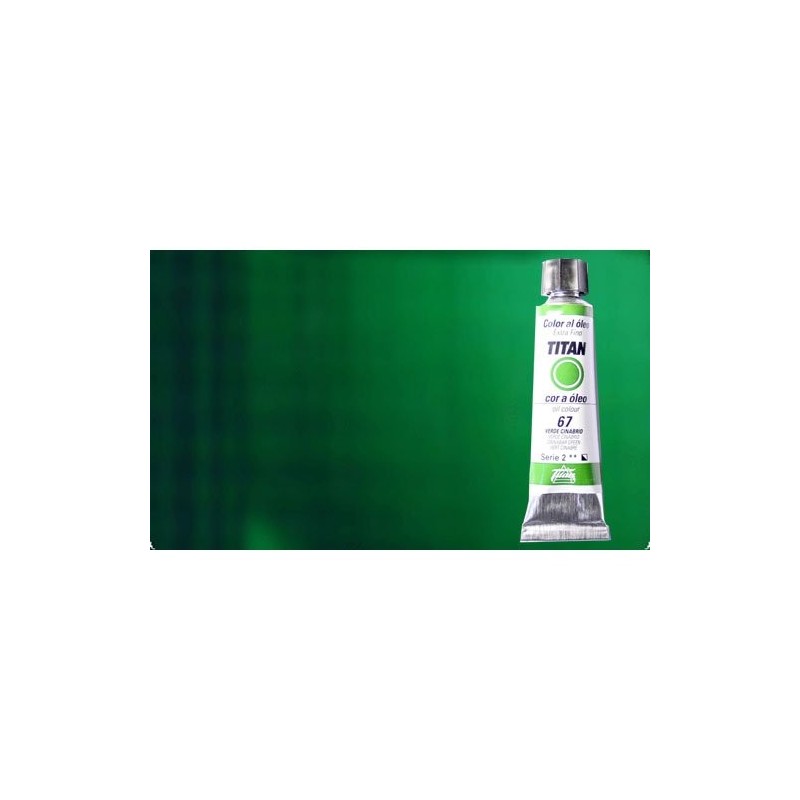 Materiais Belas Artes - Oleo Titan Extra Fino, Verde Titan Escuro, 20 ml. | totenart.com