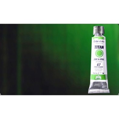 Materiais Belas Artes - Oleo Titan Extra Fino, Verde Seiva, 20 ml. | totenart.com