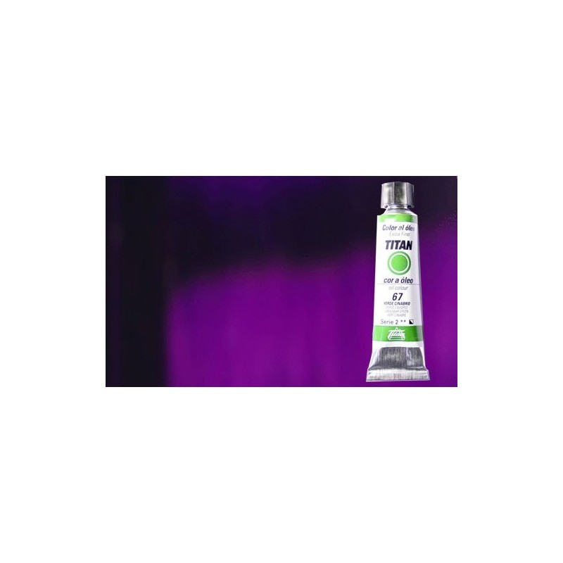 Materiais Belas Artes - Oleo Titan Extra Fino, Violeta Titan, 20 ml. | totenart.com