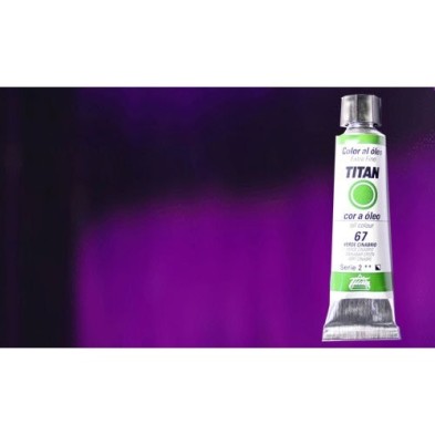 Materiais Belas Artes - Oleo Titan Extra Fino, Violeta Titan, 20 ml. | totenart.com