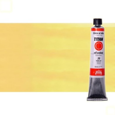 Materiais Belas Artes - Oleo Titan Extra Fino, Amarelo Napoles, 60 ml. | totenart.com