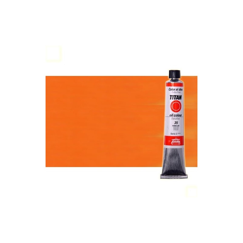 Materiais Belas Artes - Oleo Titan Extra Fino, Amarelo Titan Laranja, 60 ml. | totenart.com