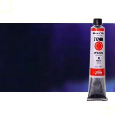 Materiais Belas Artes - Oleo Titan Extra Fino, Azul Titan, 60 ml. | totenart.com