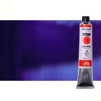 Materiais Belas Artes - Oleo Titan Extra Fino, Azul Ultramarino Escuro, 60 ml. | totenart.com