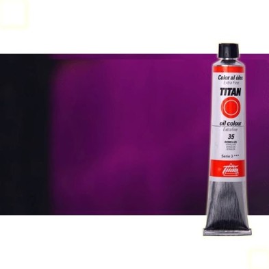 Materiais Belas Artes - Oleo Titan Extra Fino, Carmim Violaceo, 60 ml. | totenart.com