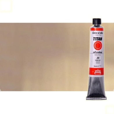 Materiais Belas Artes - Oleo Titan Extra Fino, Cinza Titan, 60 ml. | totenart.com