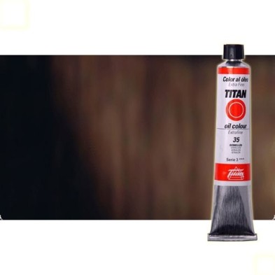 Materiais Belas Artes - Oleo Titan Extra Fino, Preto Marfim, 60 ml. | totenart.com