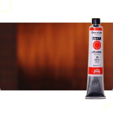 Materiais Belas Artes - Oleo Titan Extra Fino, Pardo Oxido Transparente, 60 ml. | totenart.com