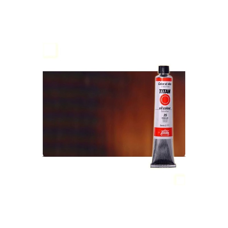 Materiais Belas Artes - Oleo Titan Extra Fino, Terra Sombra Queimada, 60 ml. | totenart.com