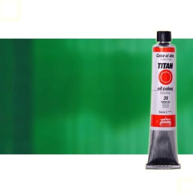 Materiais Belas Artes - Oleo Titan Extra Fino, Verde Azulado, 60 ml. | totenart.com