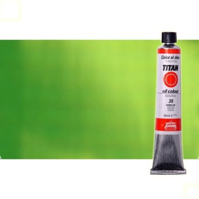 Materiais Belas Artes - Oleo Titan Extra Fino, Verde Cinabrio, 60 ml. | totenart.com