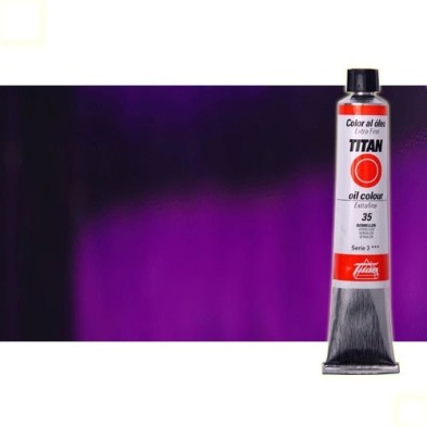 Materiais Belas Artes - Oleo Titan Extra Fino, Violeta Titan, 60 ml. | totenart.com