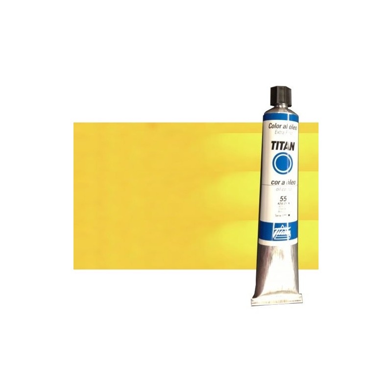 Materiais Belas Artes - Oleo Titan Extra Fino, Amarelo Cadmio Claro, 200 ml. | totenart.com
