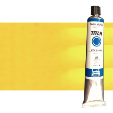 Materiais Belas Artes - Oleo Titan Extra Fino, Amarelo Cadmio Claro, 200 ml. | totenart.com