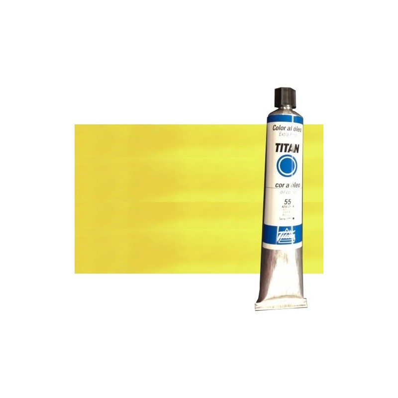 Materiais Belas Artes - Oleo Titan Extra Fino, Amarelo Cadmio Limao, 200 ml. | totenart.com