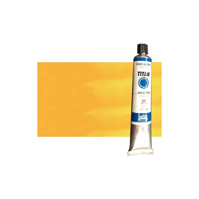 Materiais Belas Artes - Oleo Titan Extra Fino, Amarelo Cadmio Medio, 200 ml. | totenart.com