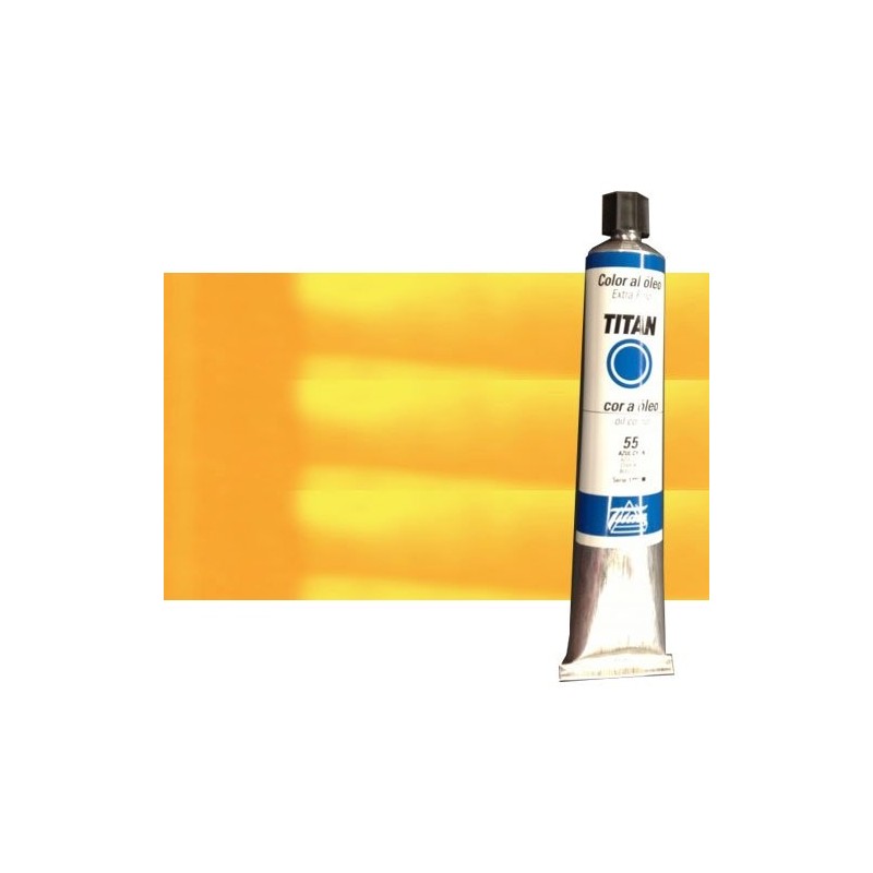 Materiais Belas Artes - Oleo Titan Extra Fino, Amarelo Real, 200 ml. | totenart.com
