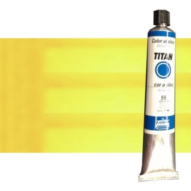 Materiais Belas Artes - Oleo Titan Extra Fino, Amarelo Titan Limao, 200 ml. | totenart.com