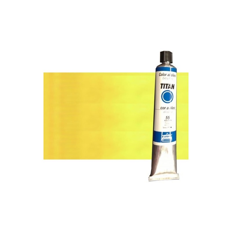 Materiais Belas Artes - Oleo Titan Extra Fino, Amarelo Titan Medio, 200 ml. | totenart.com