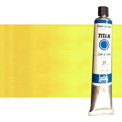 Materiais Belas Artes - Oleo Titan Extra Fino, Amarelo Titan Medio, 200 ml. | totenart.com
